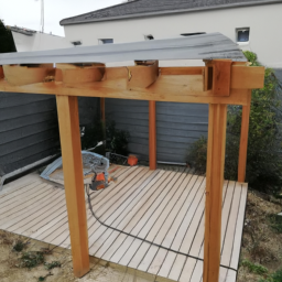 Réparation de toiture de pergola en acier Givors